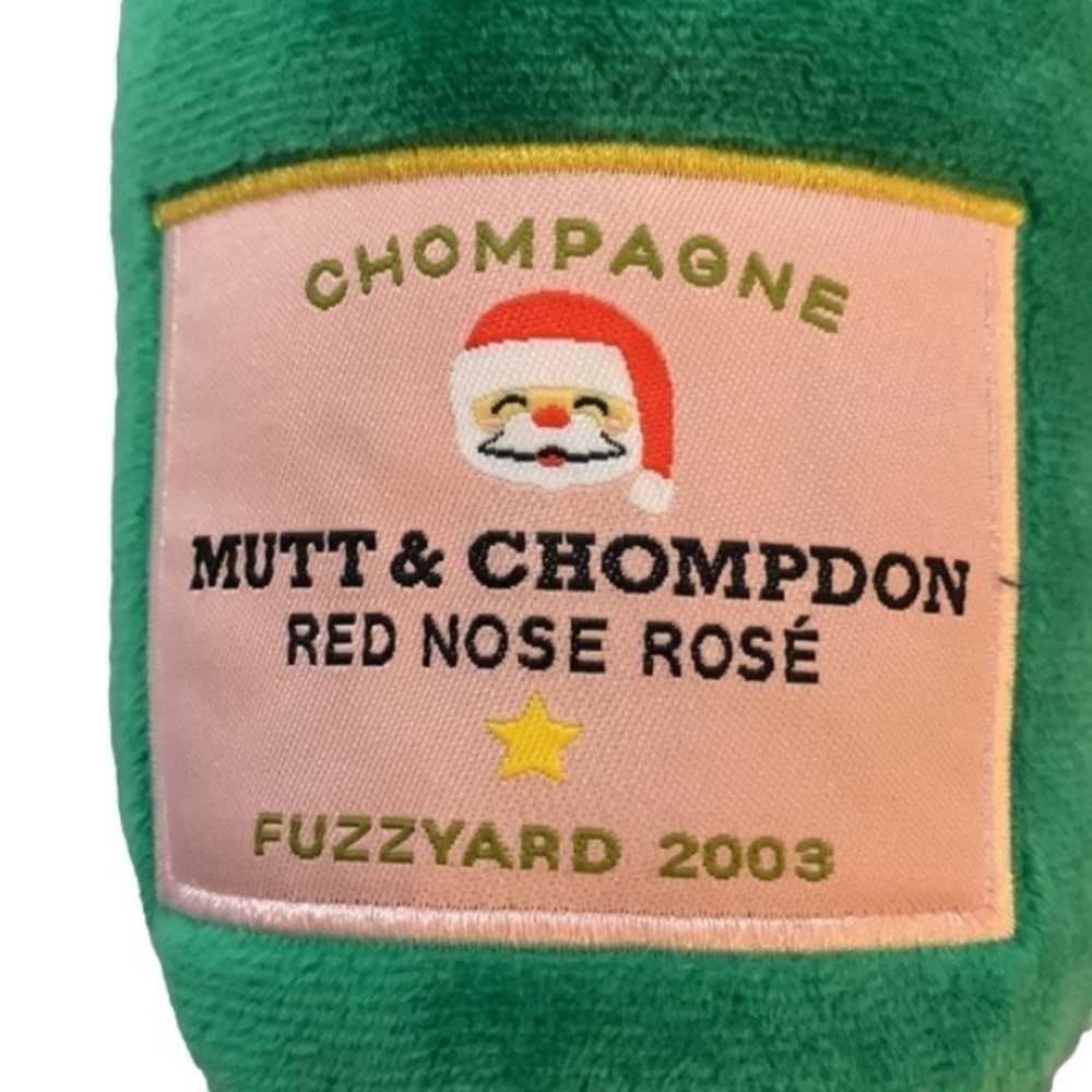 𝅺fuzzyard “Chompagne: Red Nose Rose” NWT - Picture 2 of 5